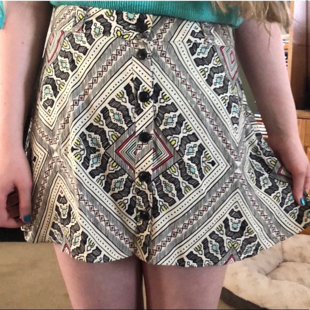Forever 21 Patterned Skirt